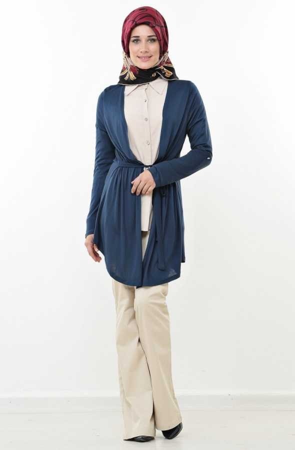 Gilet long femme online hijab