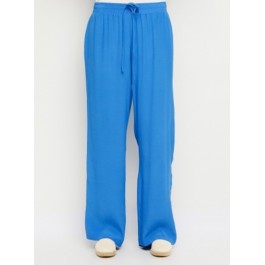 Pantalon large - bleu azur