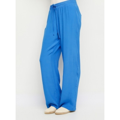 Pantalon large - bleu azur