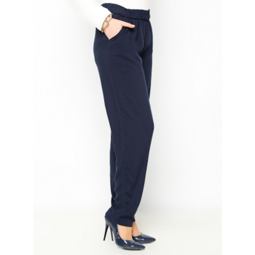 Pantalon fluide avec poches - bleu nuit Pantalon fluide avec poches - bleu nuit