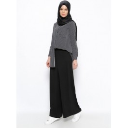 Pantalon fluide noir