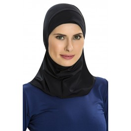 Bonnet hijab de bain - Noir