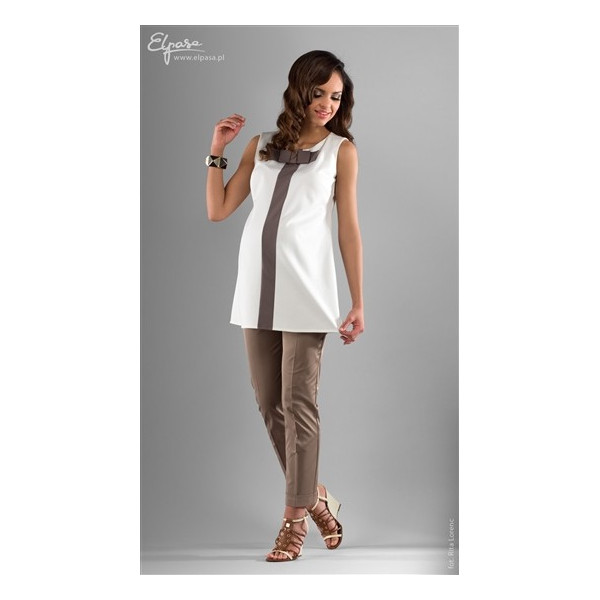  Tunique de grossesse bicolore - sans manches