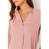 Blouse fluide rose