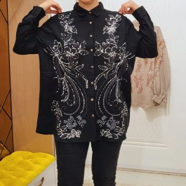 Chemise à broderies et sequins Chemise à broderies et sequins