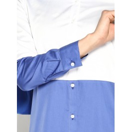 Tunique chemise bicolore