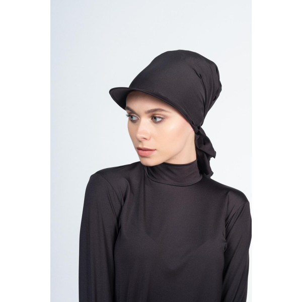 Casquette hijab multi-styles - Noir