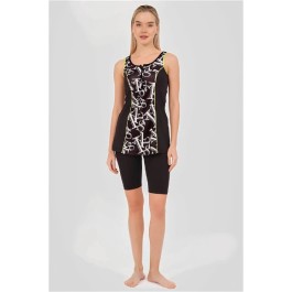 Maillot semi couvert imprimé lettrage Maillot semi couvert imprimé lettrage