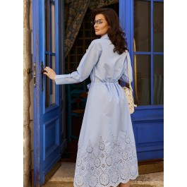 Robe chemise broderie anglaise Robe chemise broderie anglaise